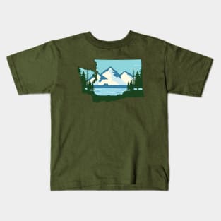 PNW Washington State Kids T-Shirt